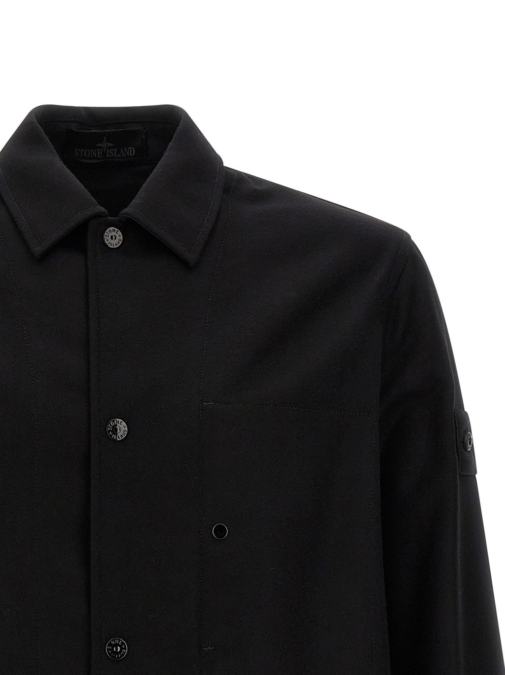 'Badge Stone Island Ghost' overshirt 3