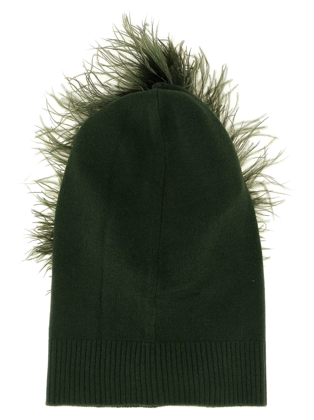Balaclava with feathers 3