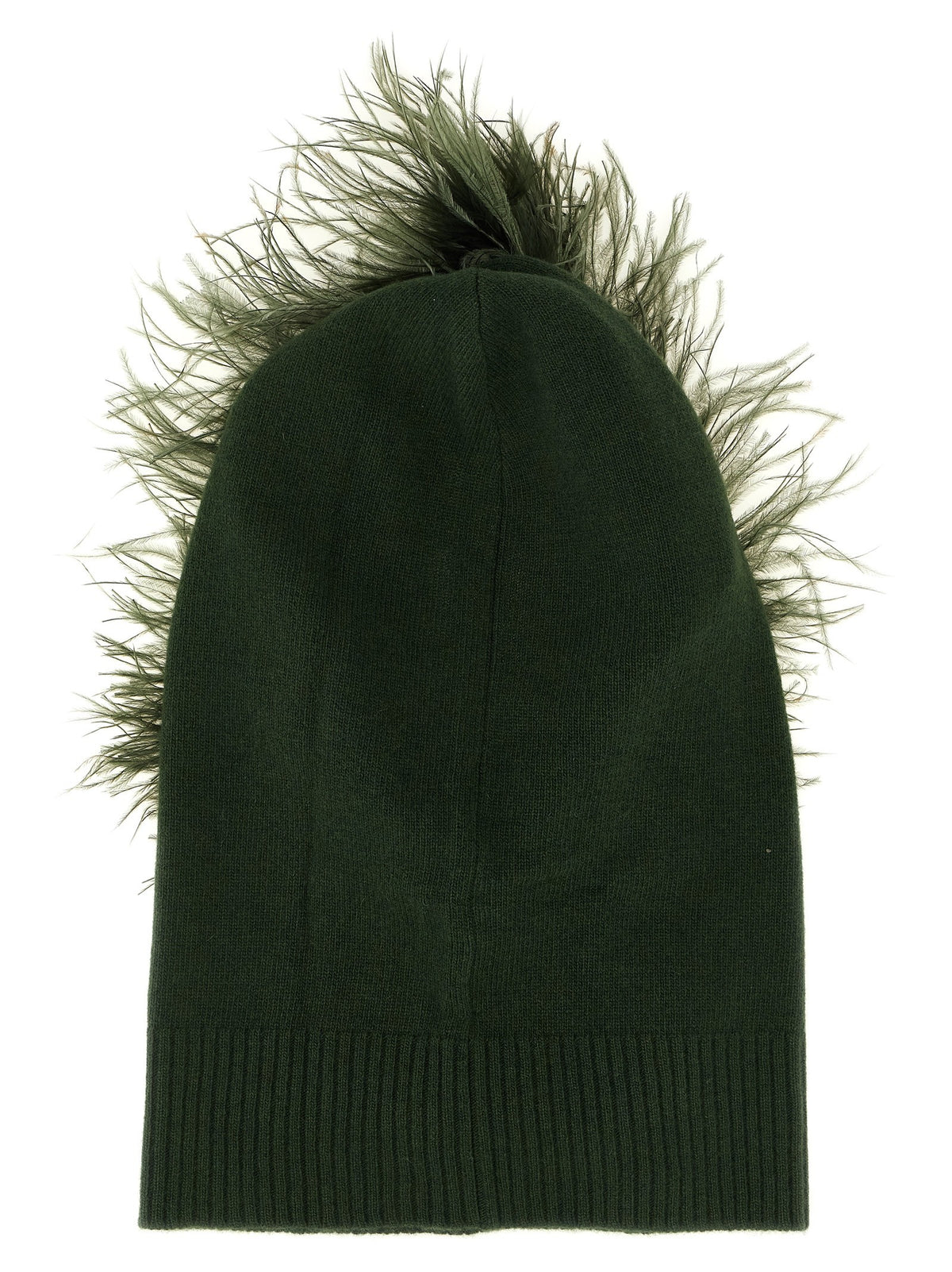 Balaclava with feathers 3