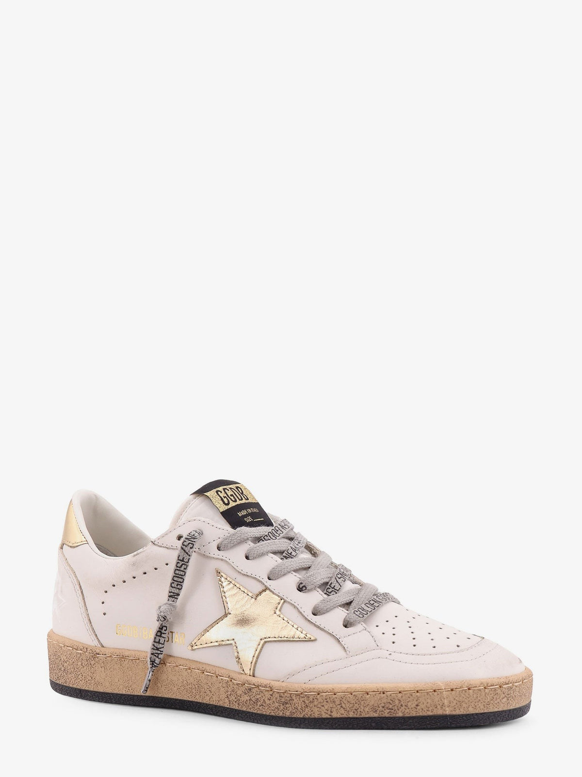 Ball Star leather sneakers with side logo 2