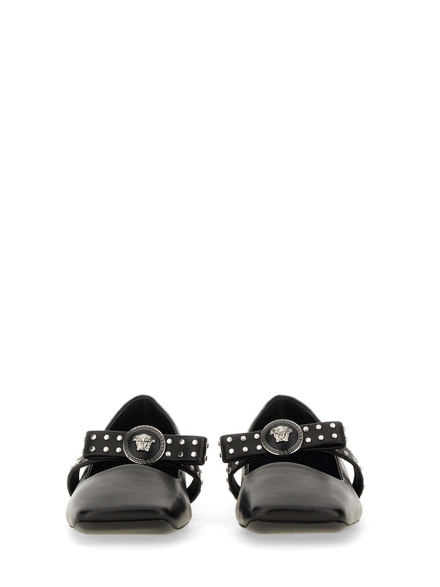 BALLERINA "GIANNI" RIBBON WITH STUDS 6