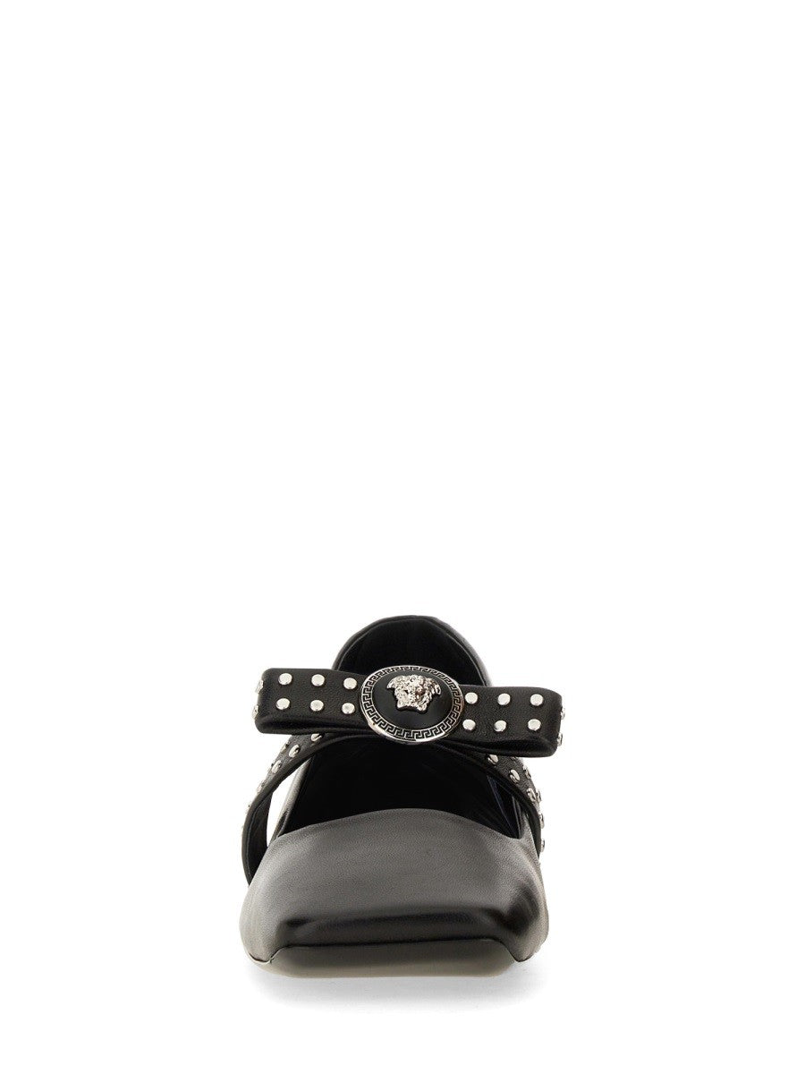 BALLERINA "GIANNI" RIBBON WITH STUDS 8