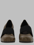 Ballerina In Pelle Con Fascia