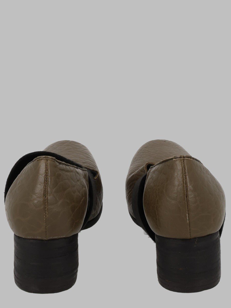 Ballerina In Pelle Con Fascia 2