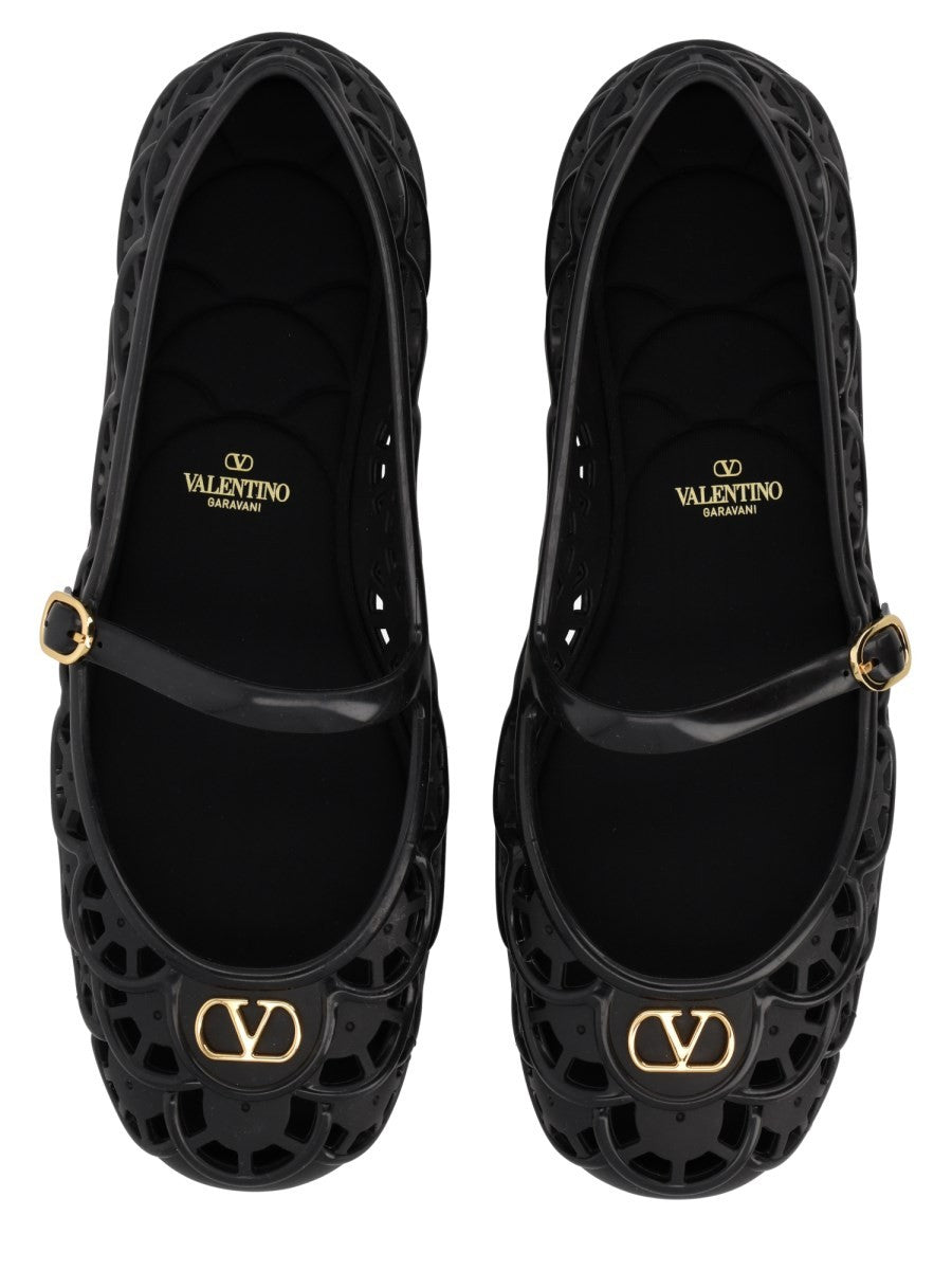 Ballerina "Ondette" con Motivo Scallops 5