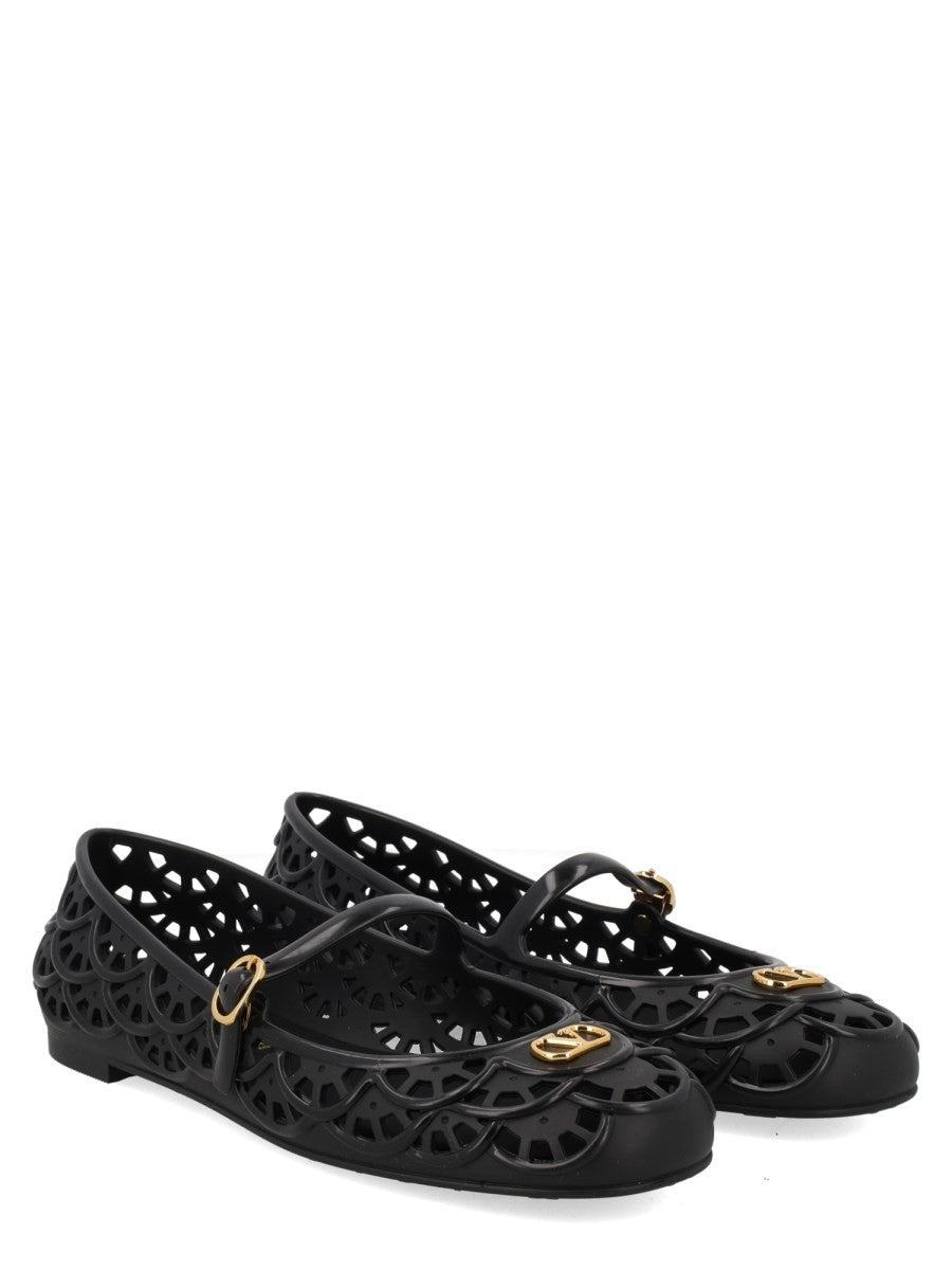 Ballerina "Ondette" con Motivo Scallops 2