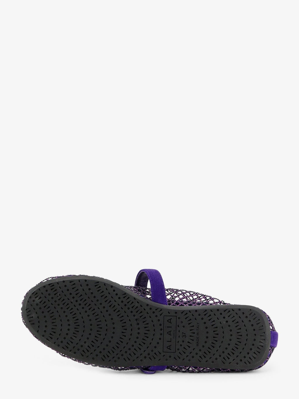 Ballerine Flat mesh ballerinas with rhinestone detail 4