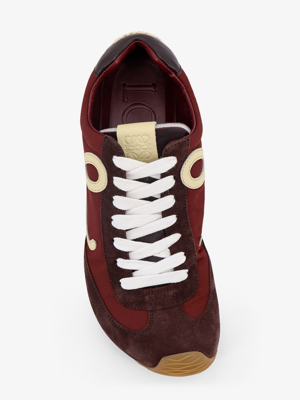 Ballet Runner 2.0 nylon and suede sneakers with side logo 5