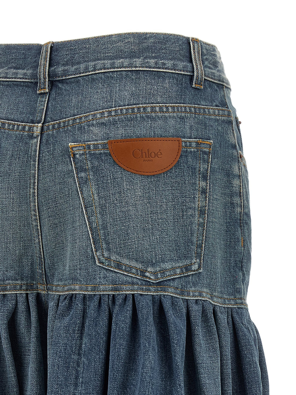 'Balloon' Denim skirt 4