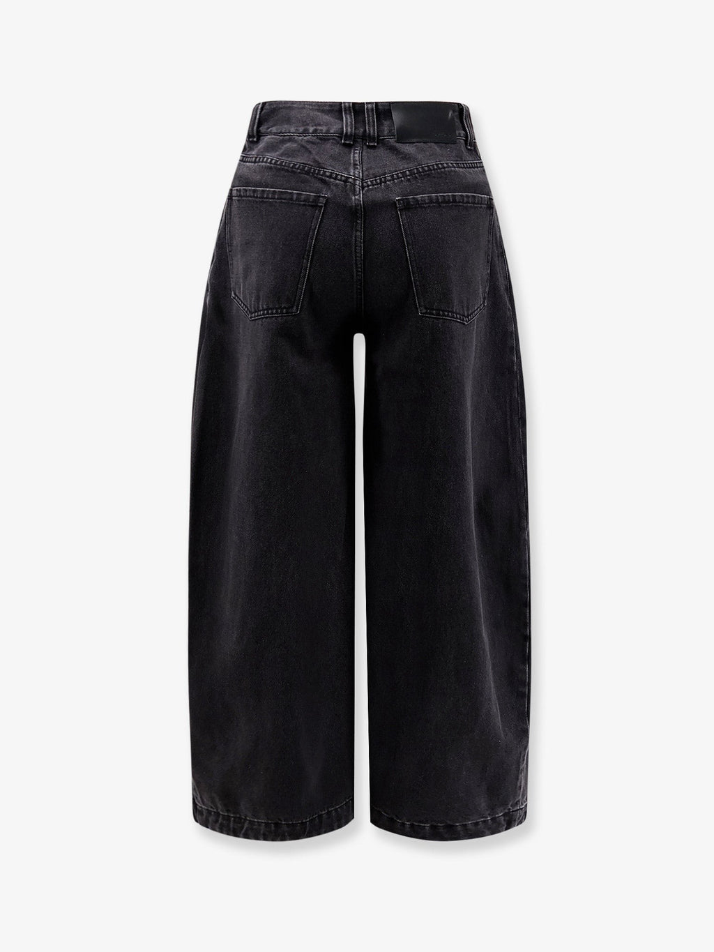 Balloon fit black denim jeans 2