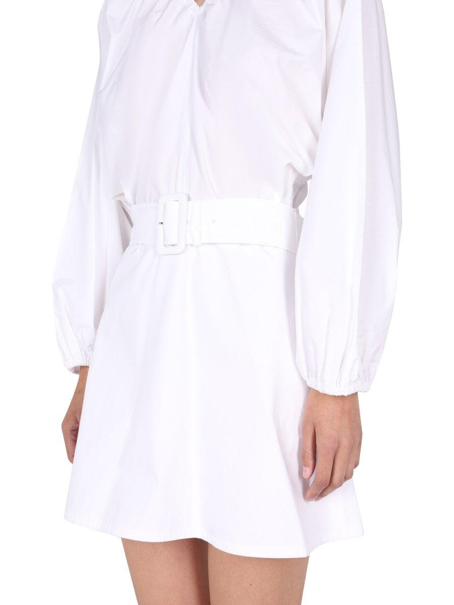BALLOON SLEEVES DRESS 4