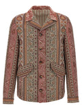 Balmacaan neck overshirt