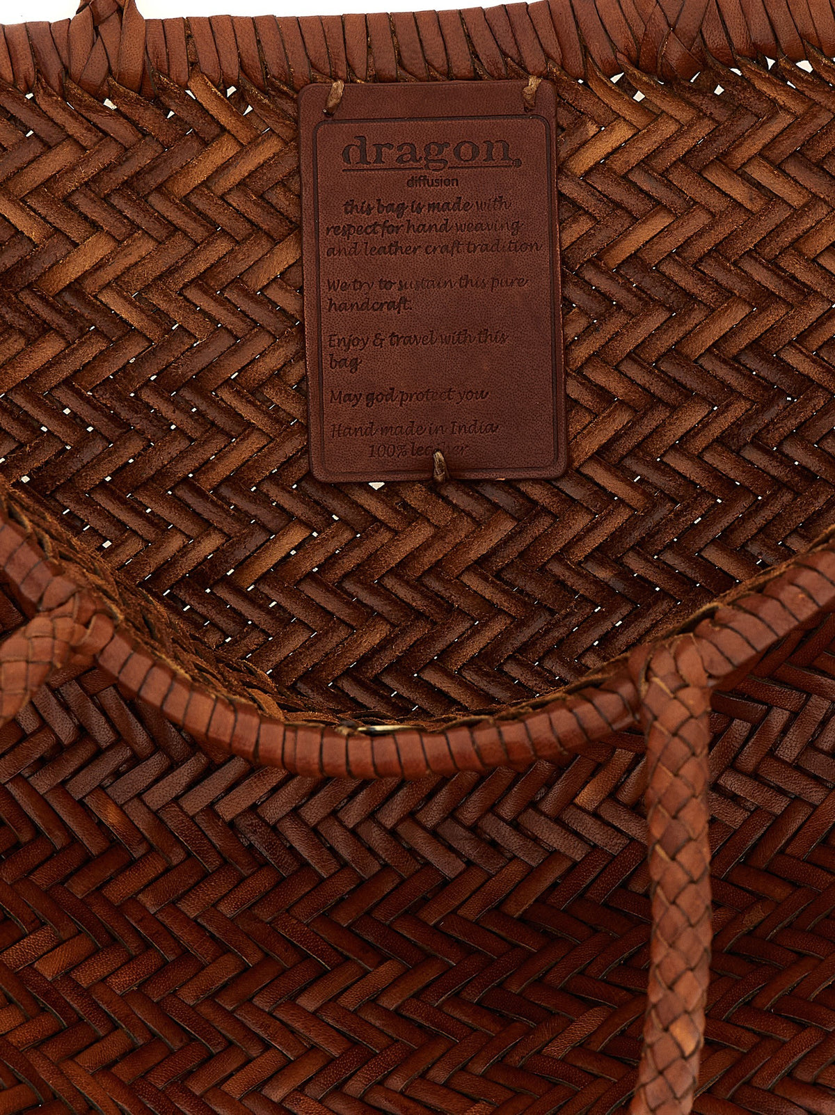 'Bamboo Triple Jump' large shoulder bag 4