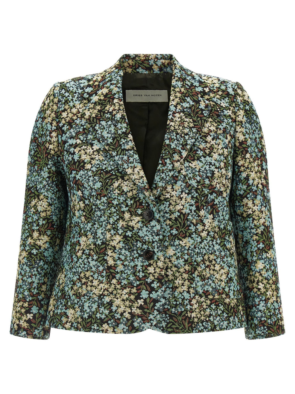 'Bamis' floral jacquard blazer