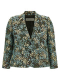 'Bamis' floral jacquard blazer