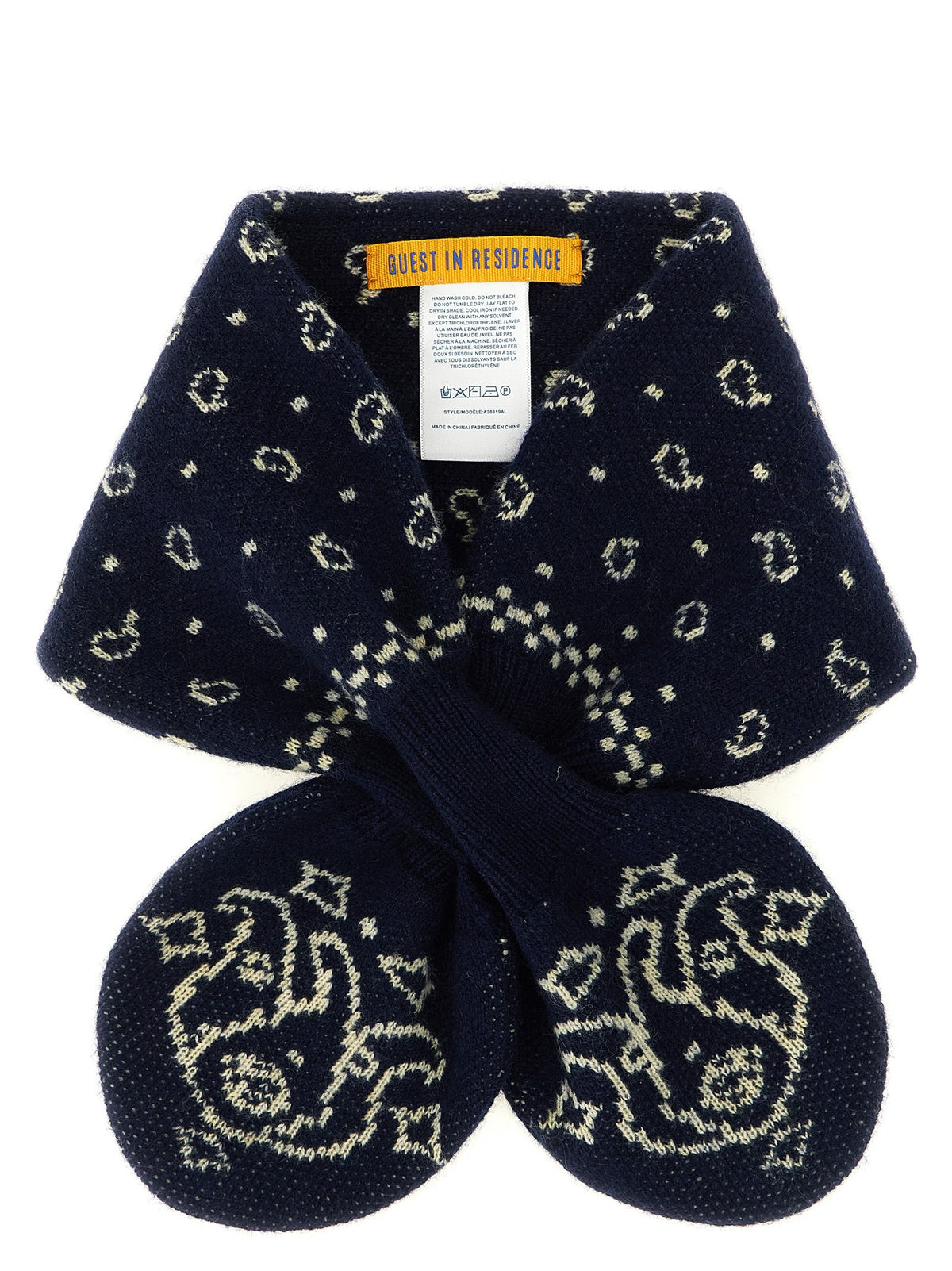 'Bandana Bowtie' scarf
