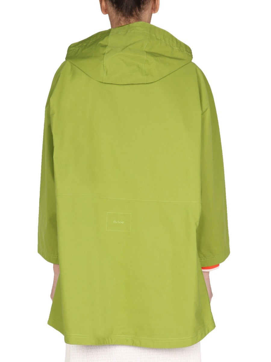 BARBOUR BY ALEXACHUNG "TONAL PIP" PARKA 3