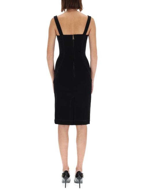 "BAROQUE" BUCKLED DRESS 4