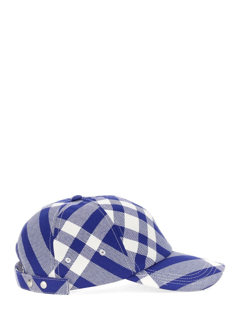 BASEBALL CAP WITH TARTAN PATTERN 2
