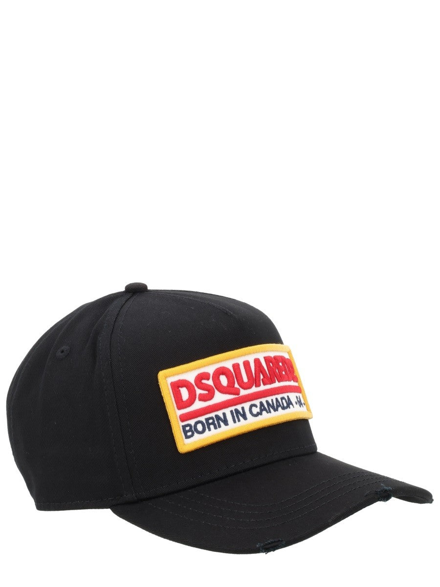 BASEBALL HAT WITH LOGO PATCH 3
