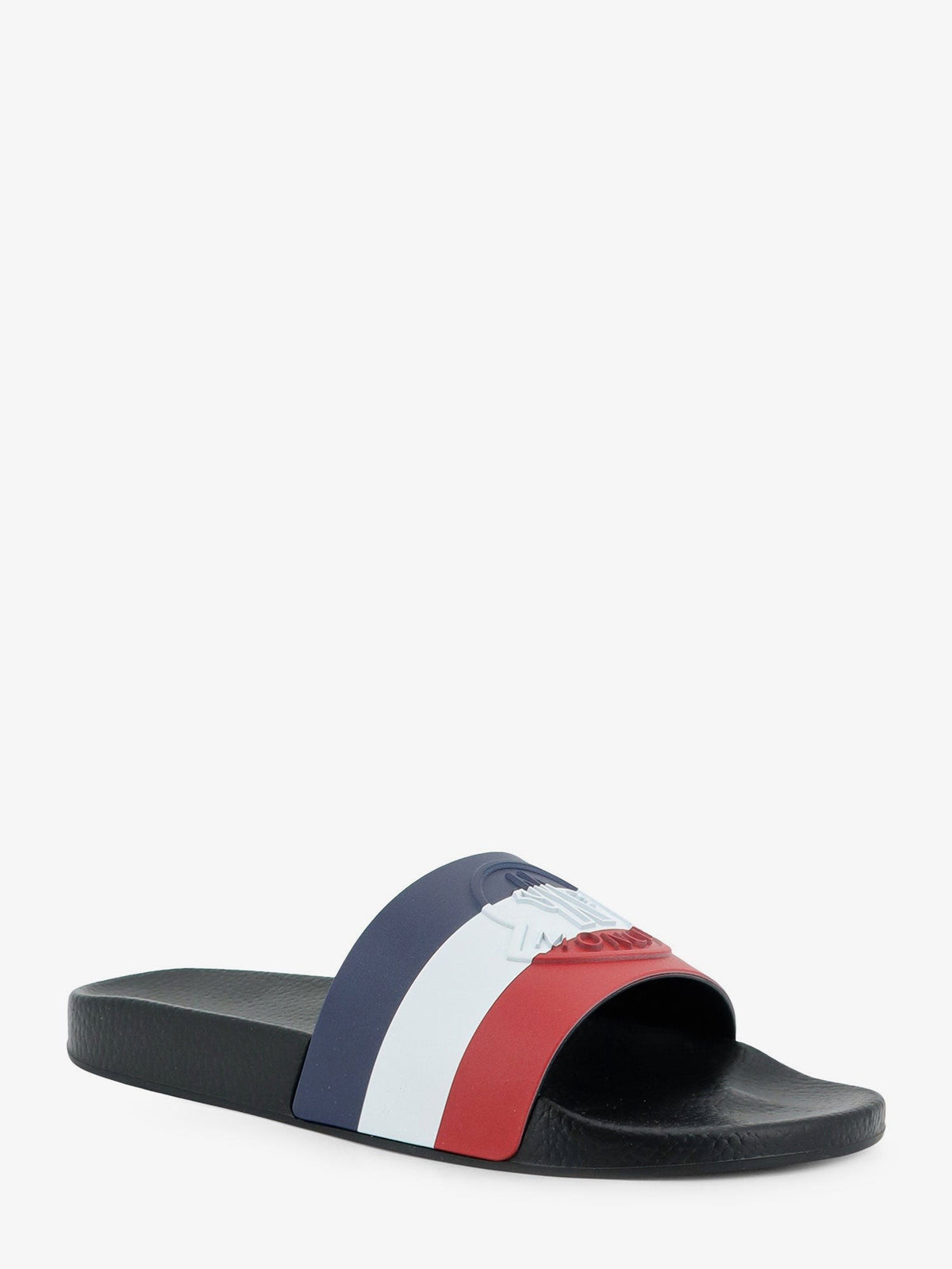 Basile rubber sandals with front logo patch 2