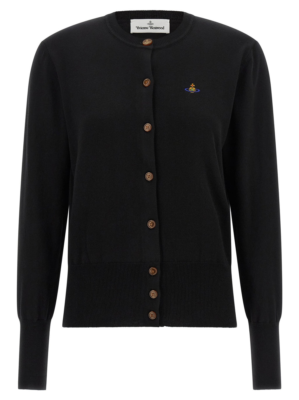 'Bea' crew-neck cardigan