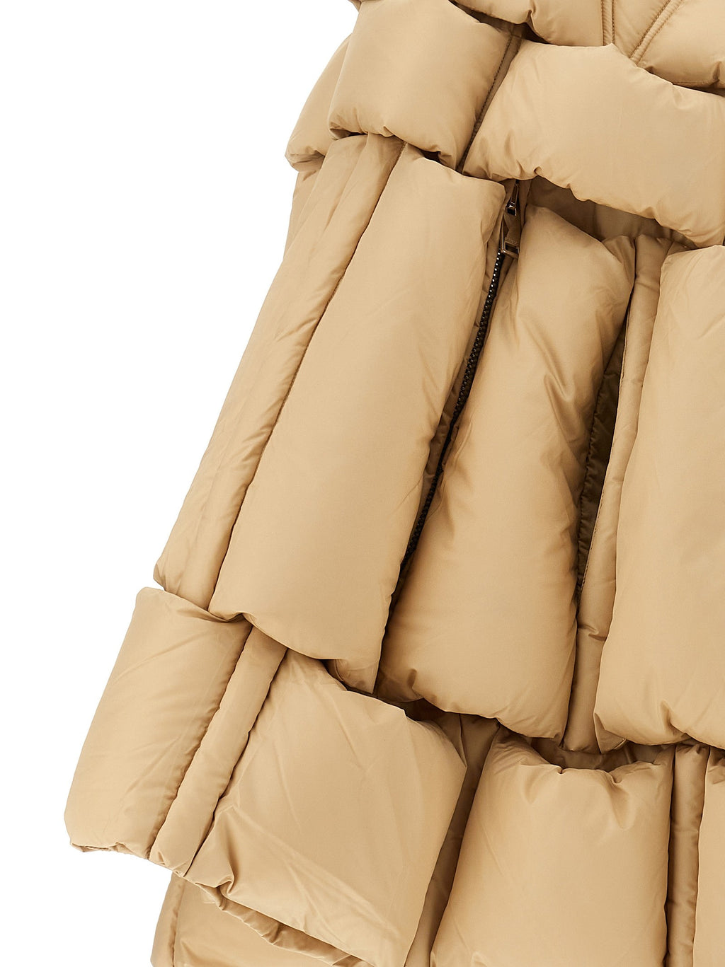 Beige 3D cape 4