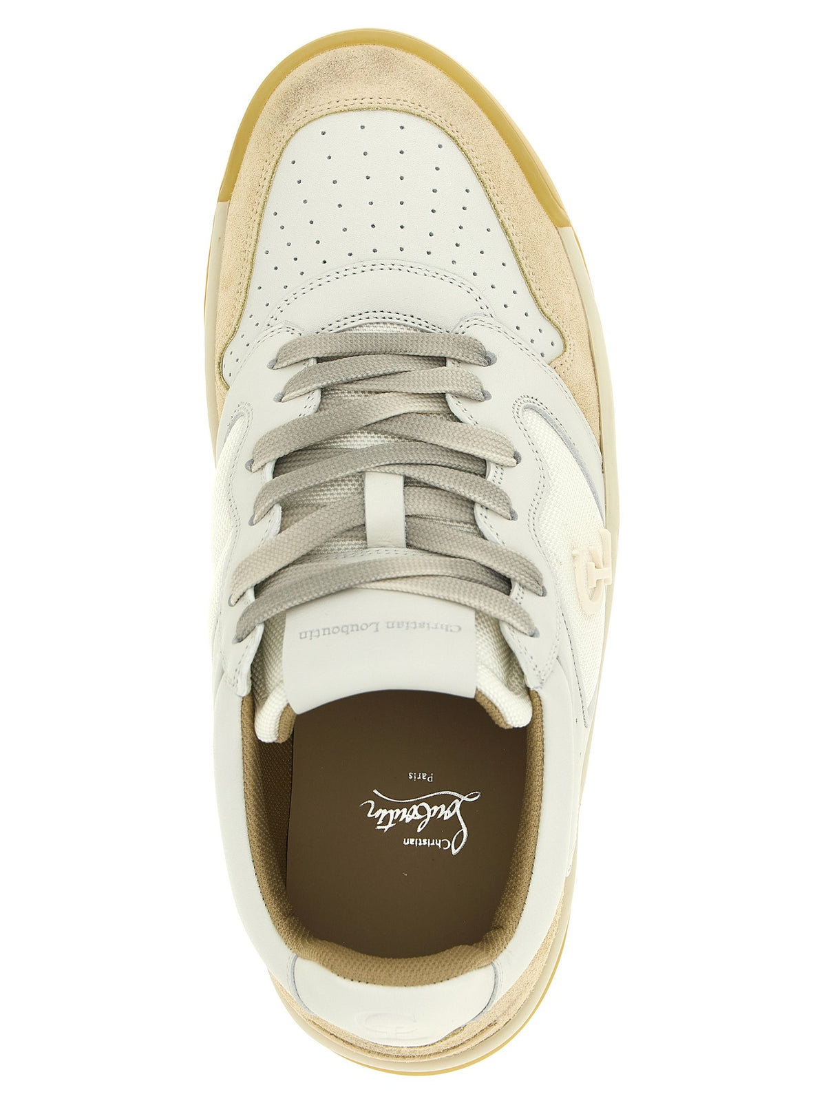 Beige 'Bsktball 1 Retro' sneakers 4