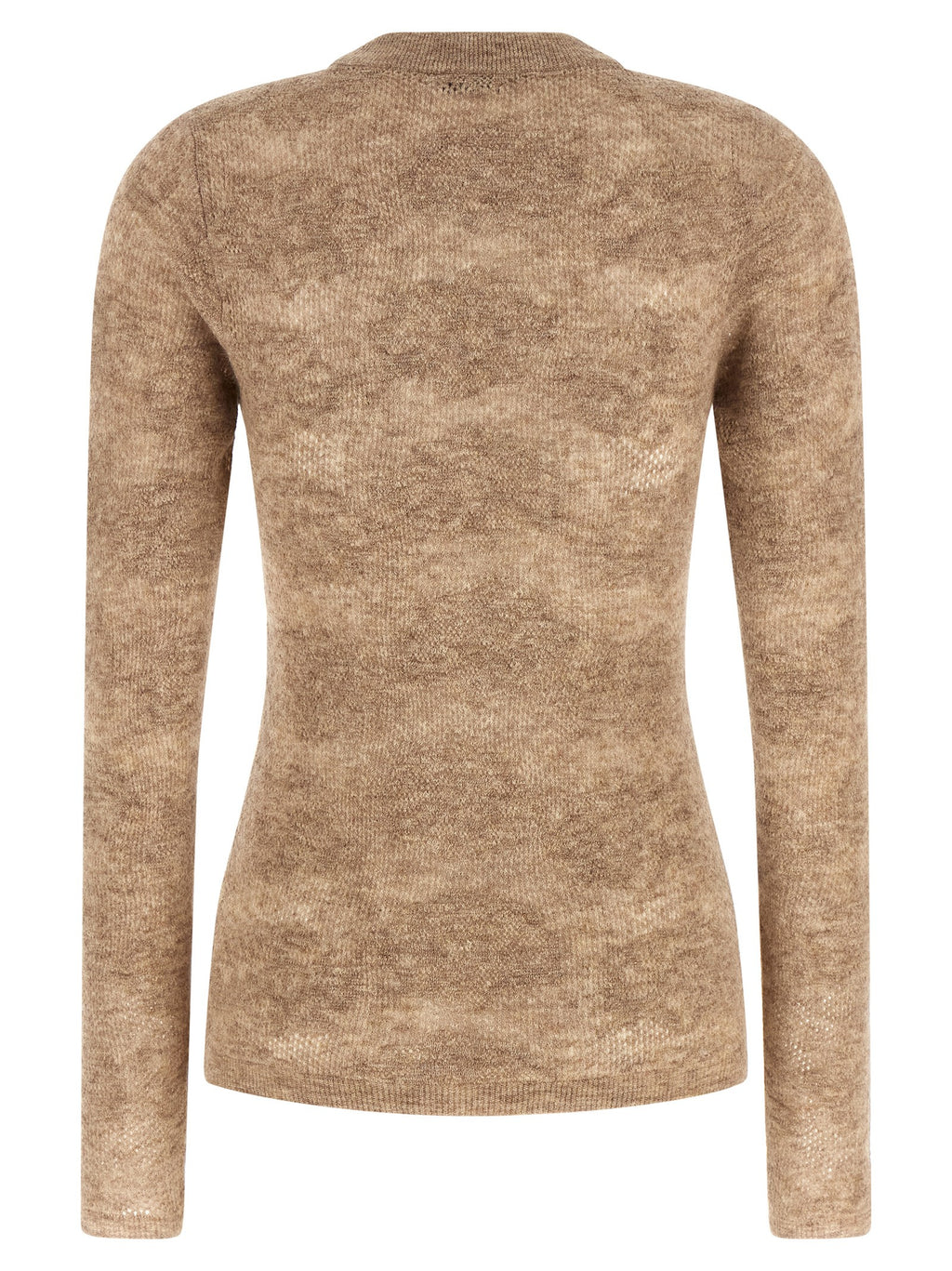 Beige 'Flower Lace' sweater 2