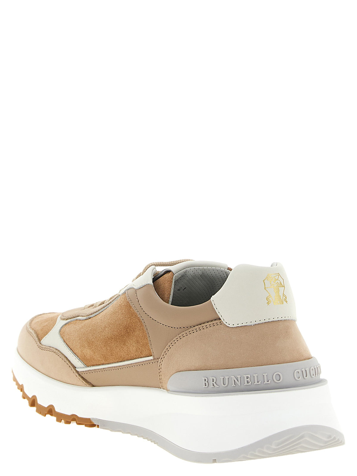 Beige 'Runners' sneakers 3