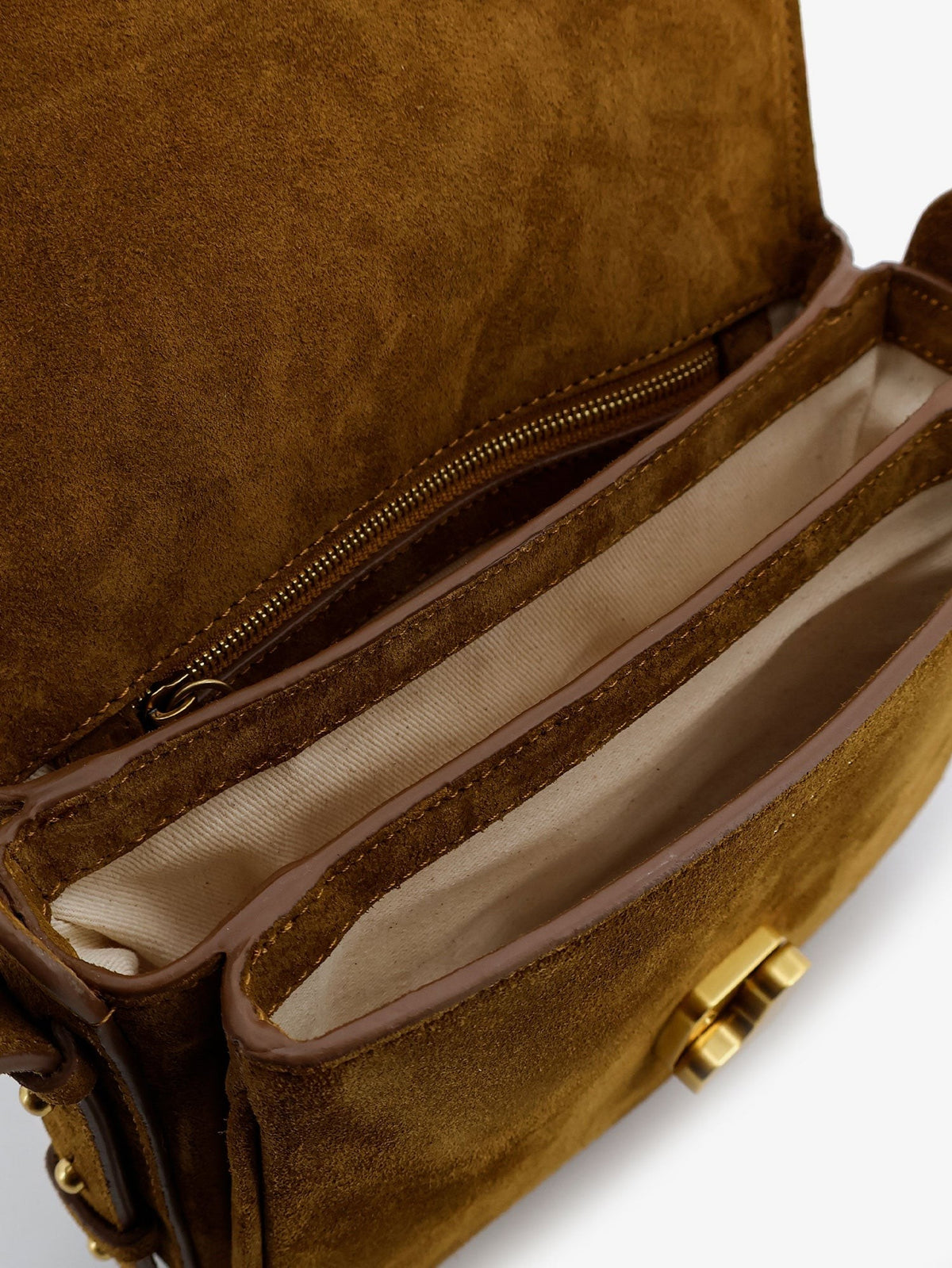 Bellissima Mini suede crossbody bag 4