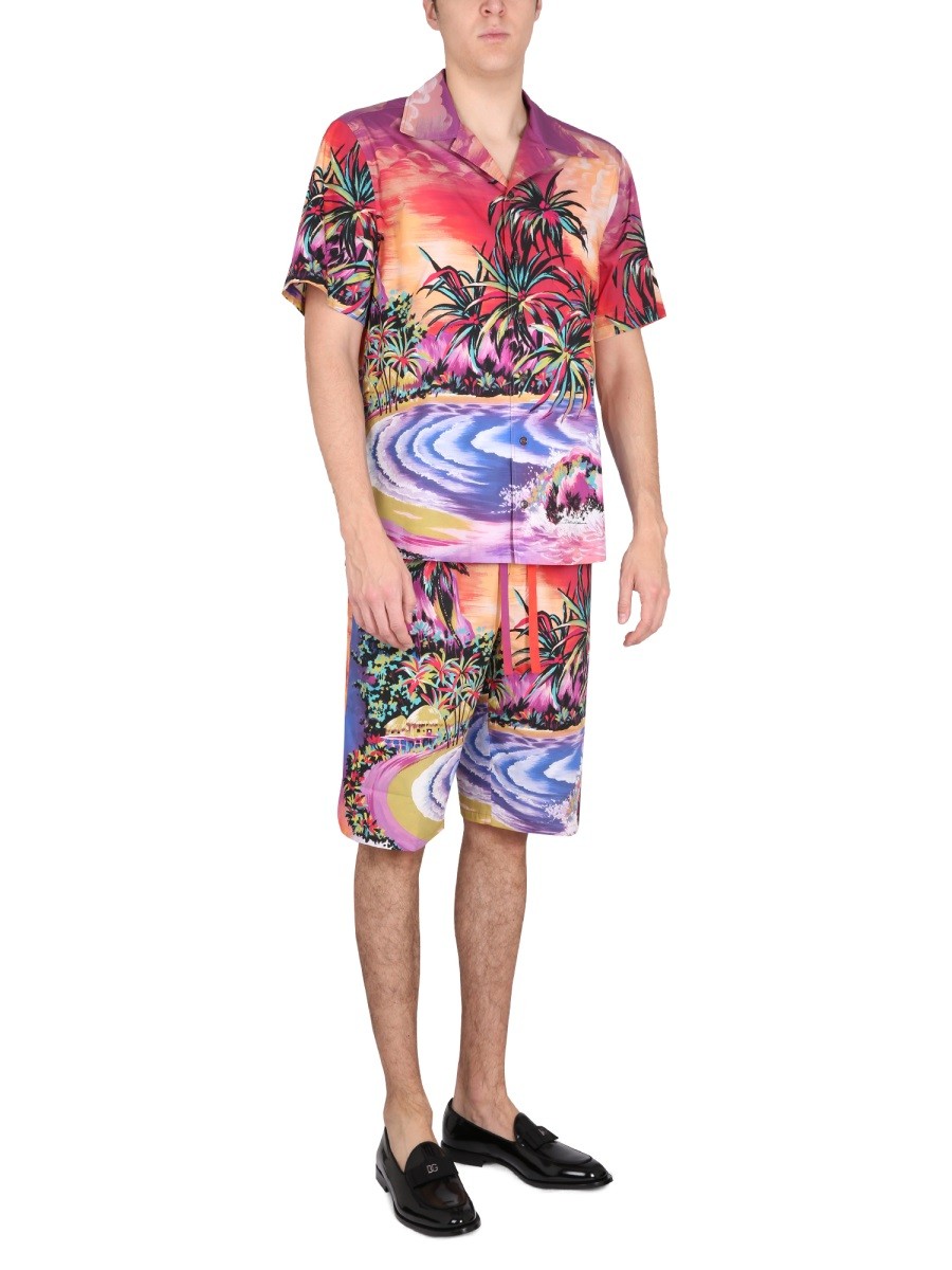 BERMUDA SHORTS WITH HAWAII PRINT 2