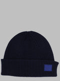 Berretto a Coste con Patch Logo