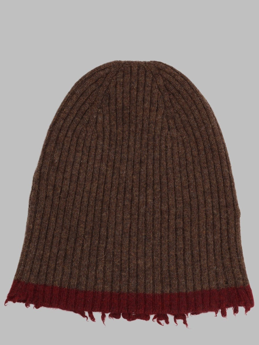 Berretto in Cashmere a Coste 2