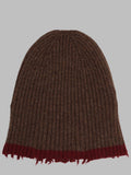 Berretto in Cashmere a Coste