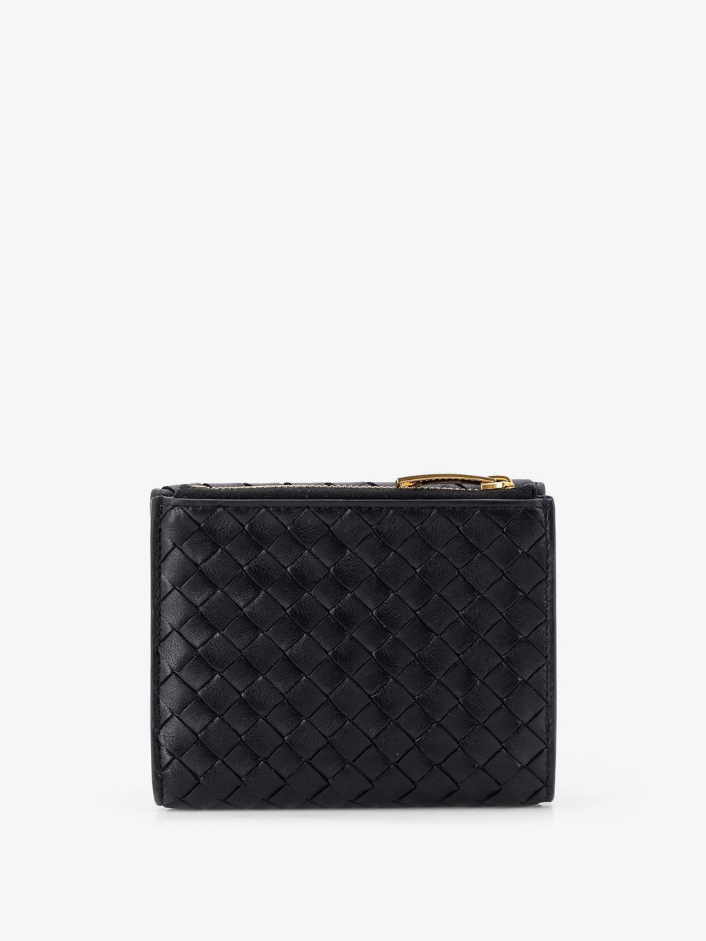 Bi-fold Intrecciato wallet with zip 2