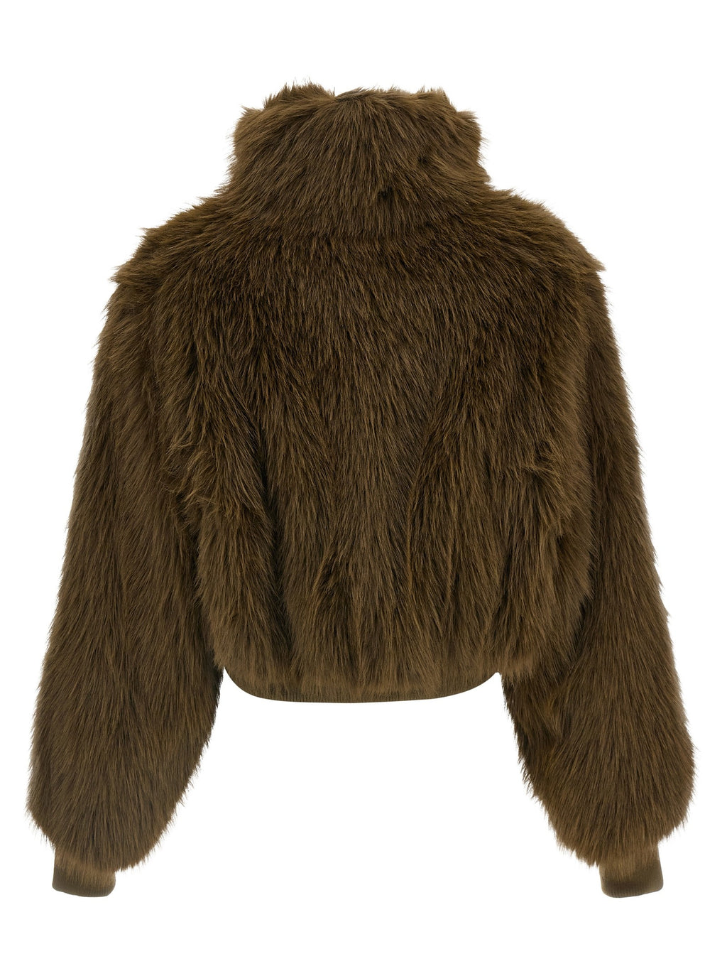 Bi-material short jacket 2