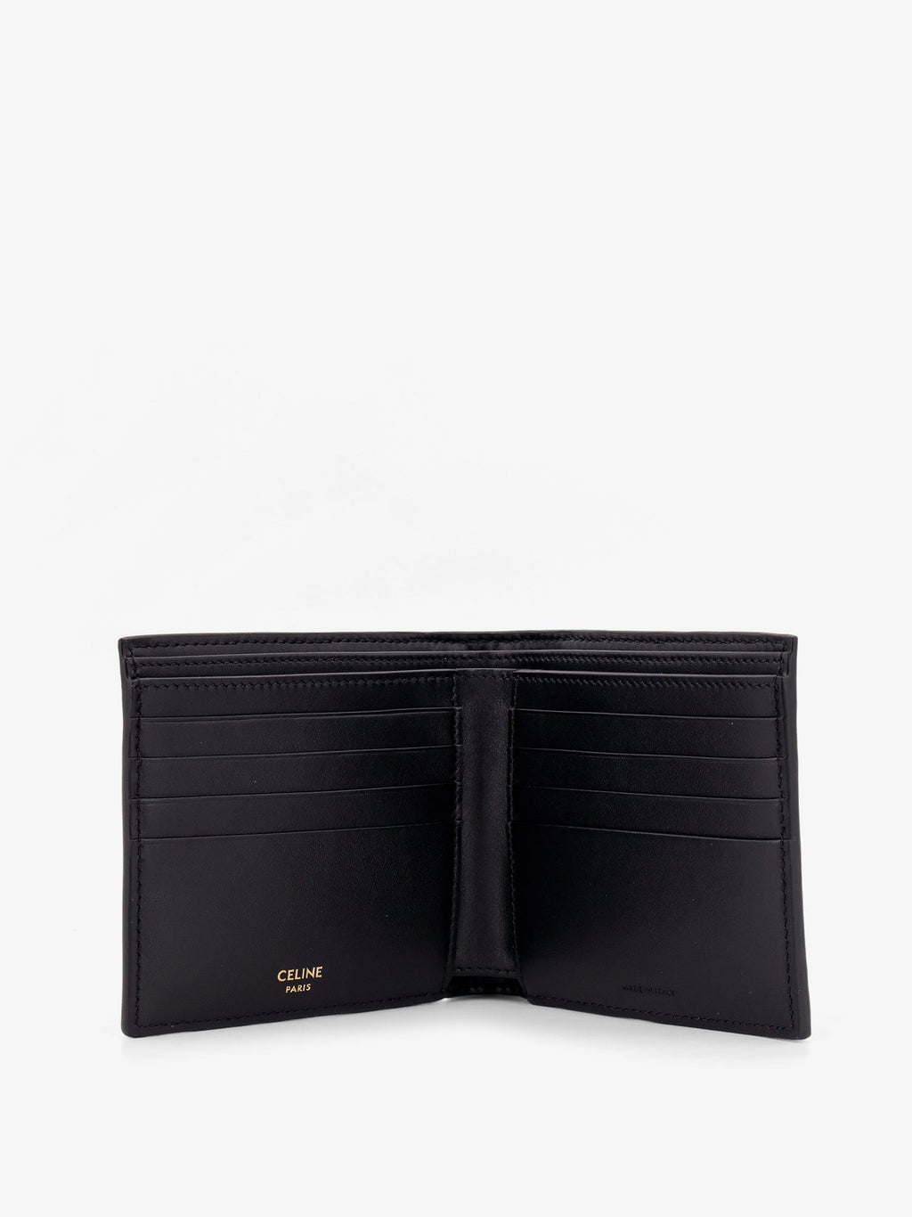 Bifold Triomphe coated canvas and leather wallet 3
