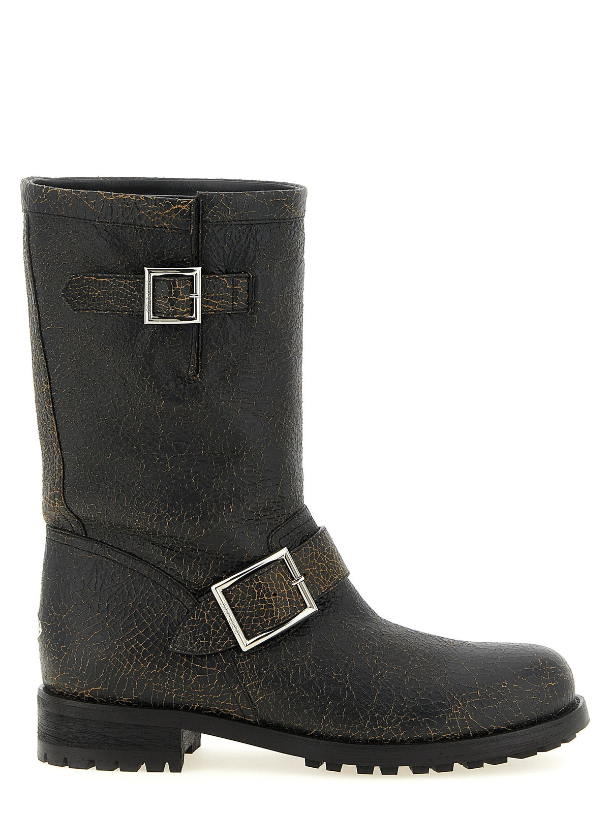 'Biker Mid' ankle boots