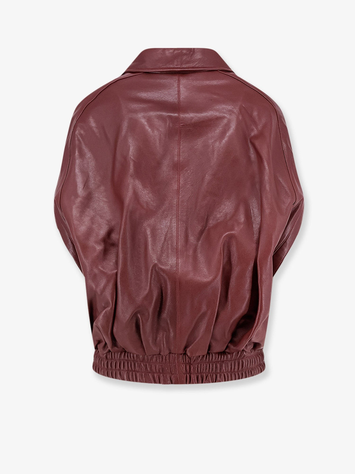 Bina leather sleeveless jacket 2