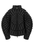 Black 3D down jacket
