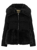 Black Astrakhan effect jacket
