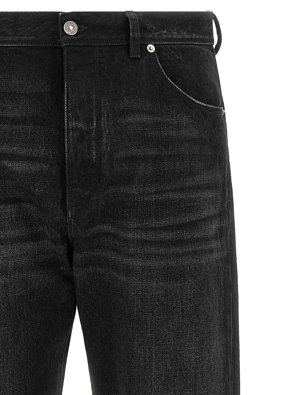 Black denim jeans 3