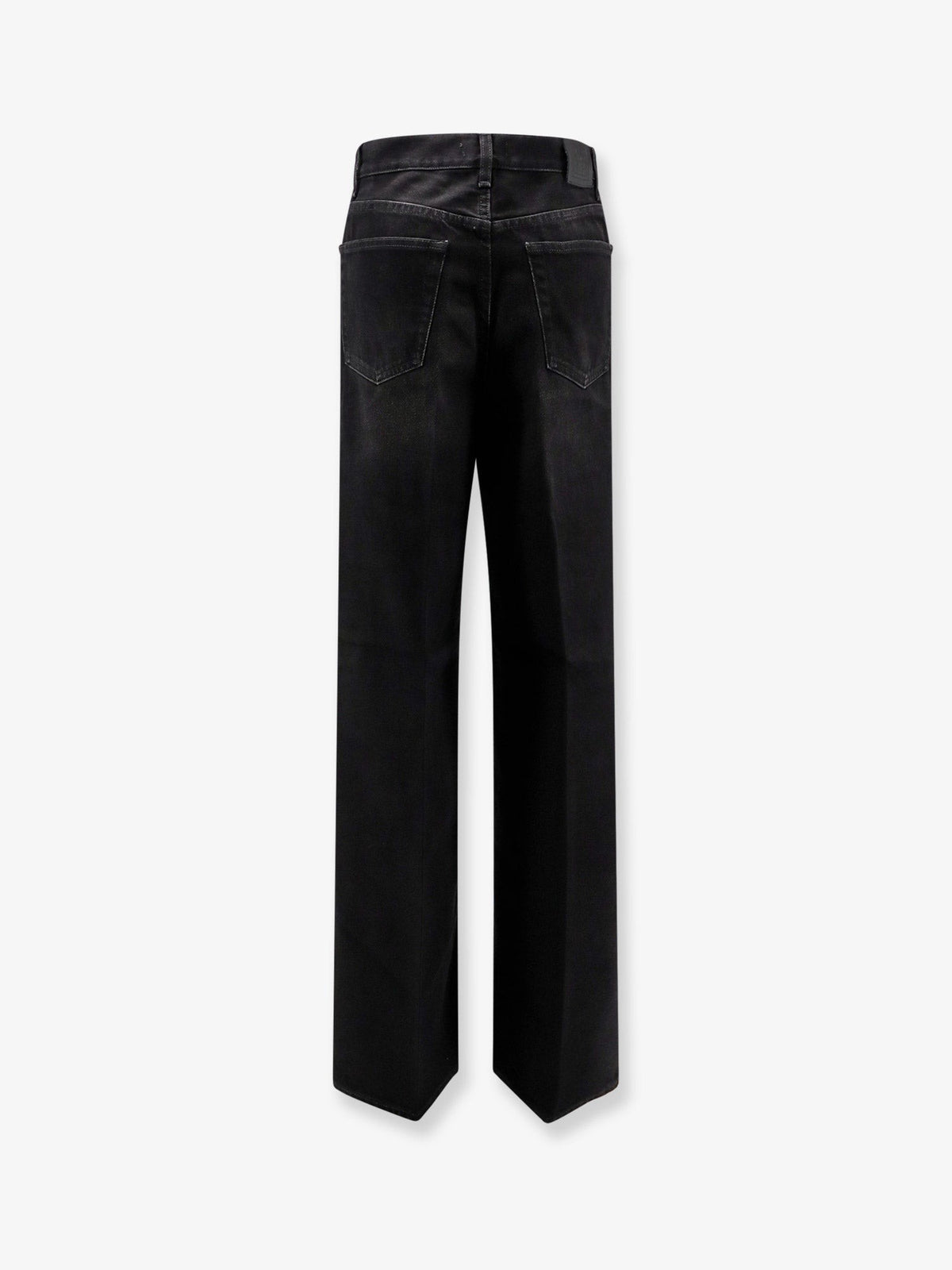 Black denim jeans 4