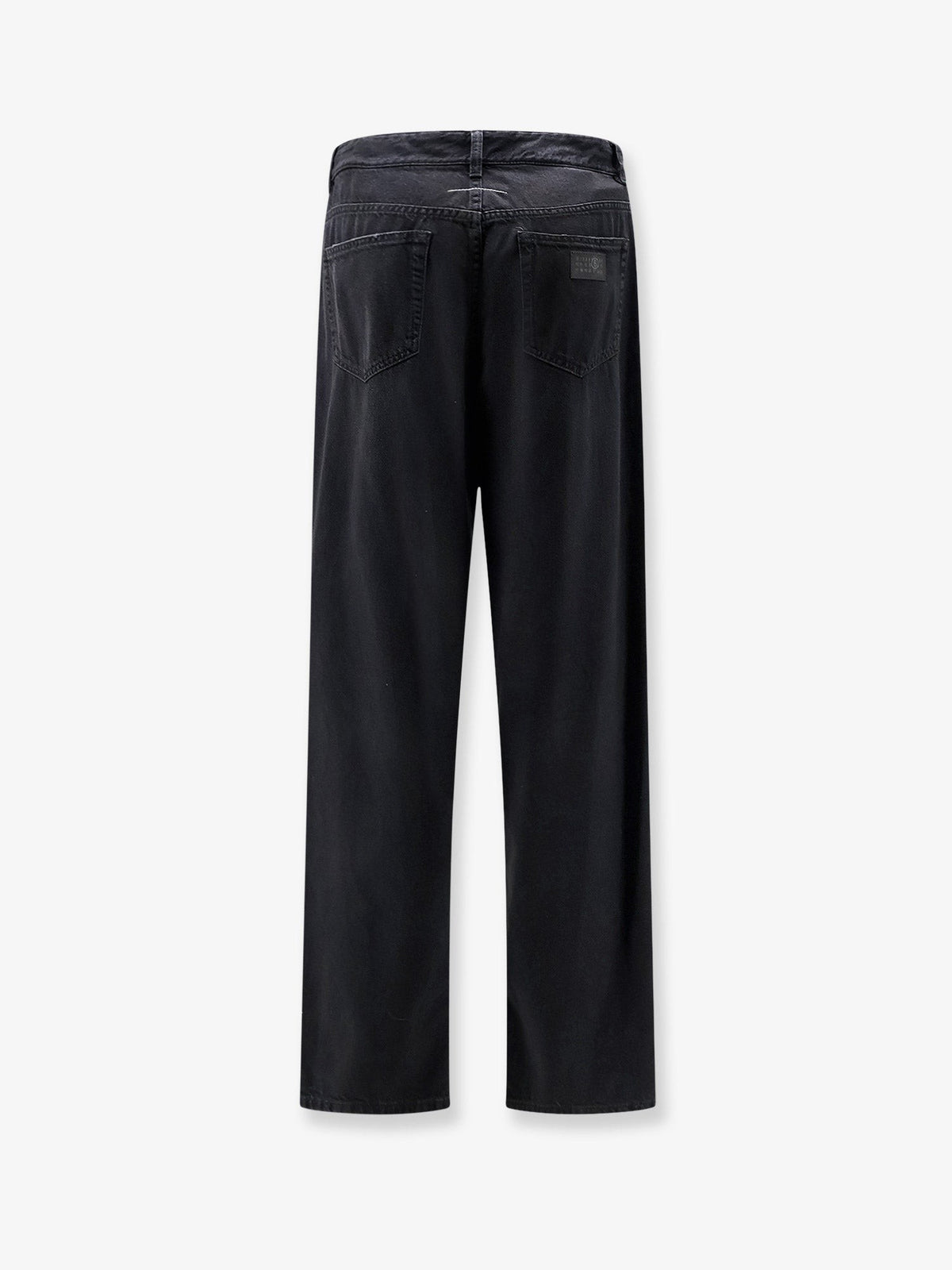 Black denim trousers 2