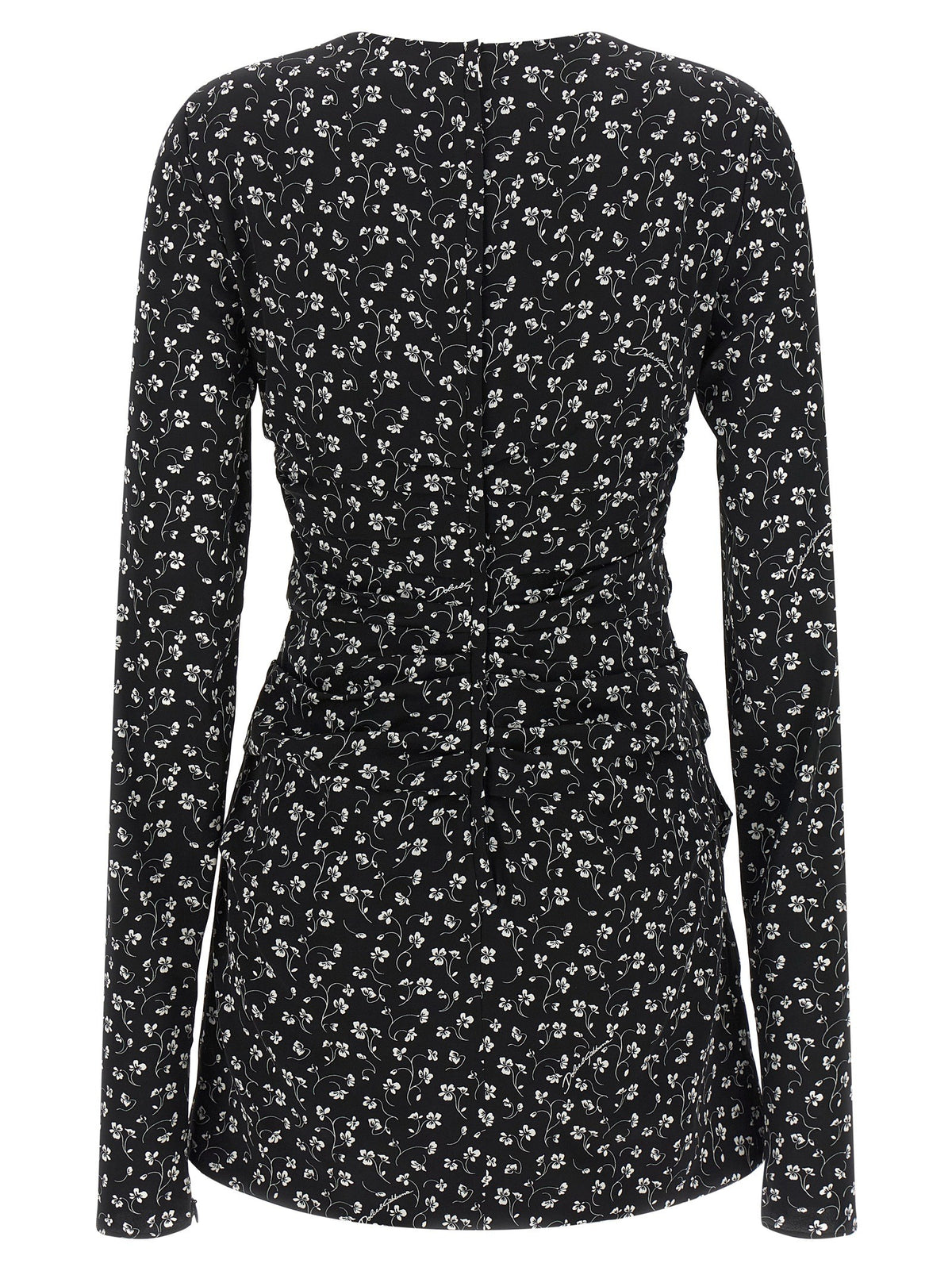 Black flower dress 2
