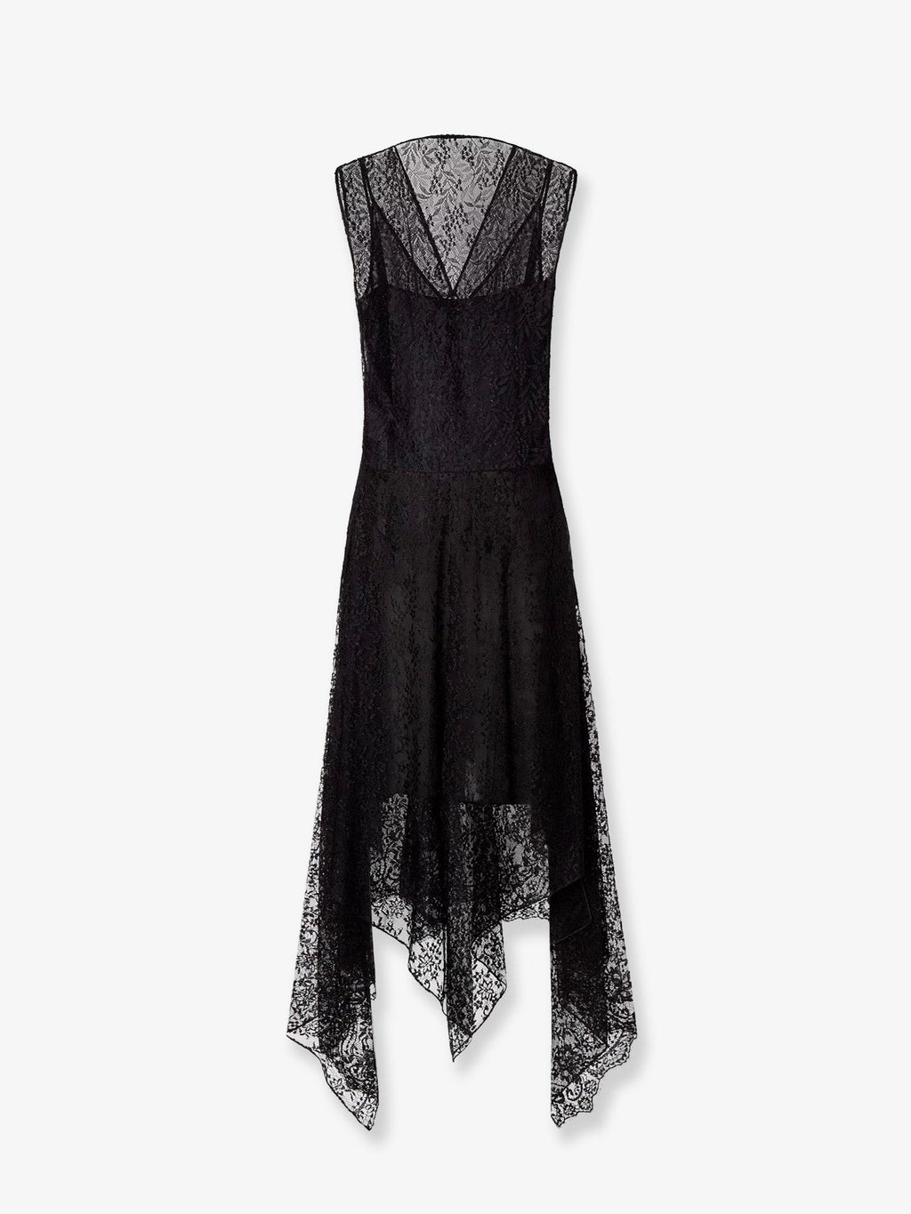 Black "Flowers and Berries" lace dress 2