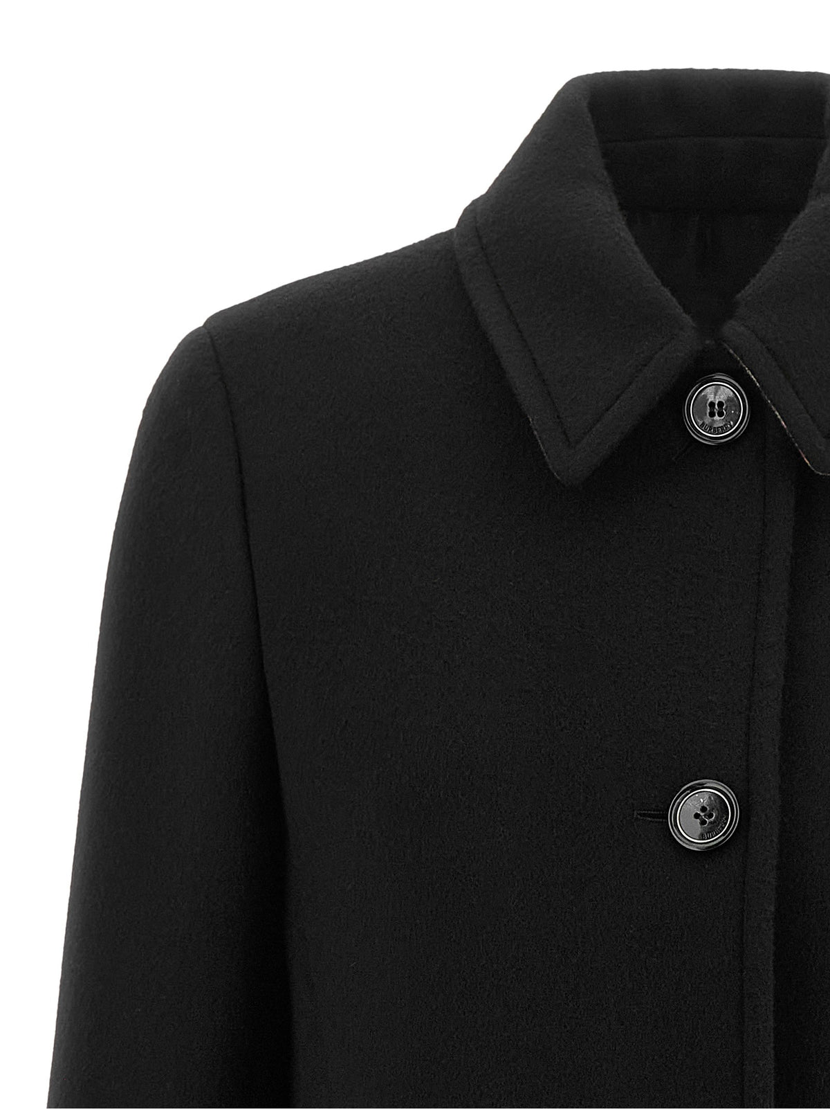 Black 'Gosford' coat 3