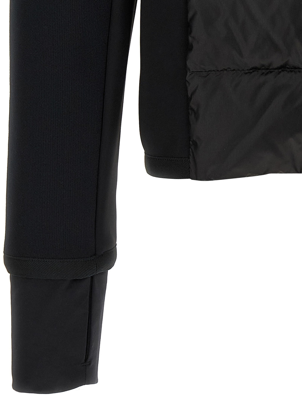 Black padded hoodie 5