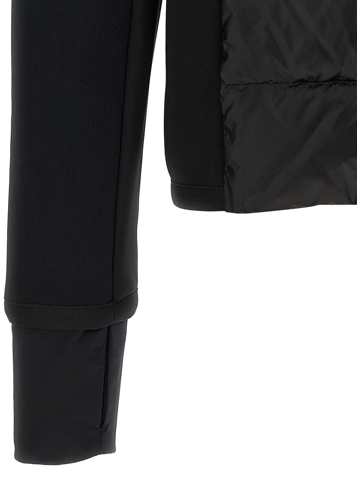 Black padded hoodie 5